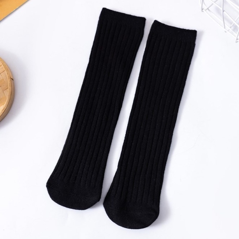 Girl 5-12 Years 7 Pairs Autumn Winter Slouch Cotton Socks Long Crew Socks